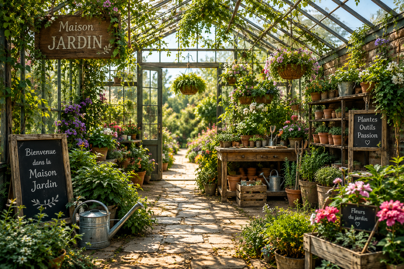 Maison Jardin